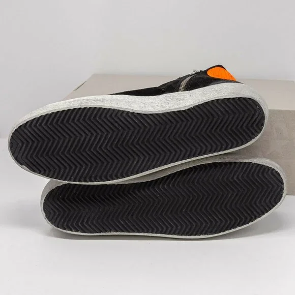 Golden Goose Francy Classic Black/Silver Sneakers - 11 US (44 EU) - Picture 4 of 7